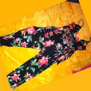 Floral Jumpsuit